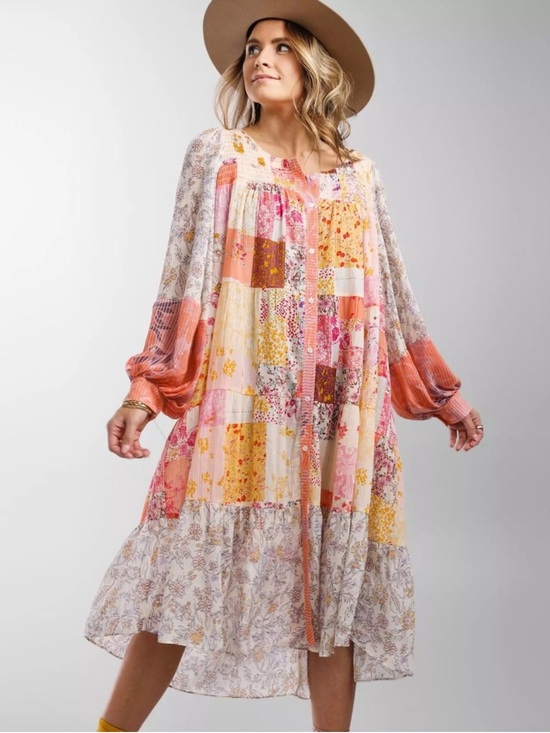 Free People Dresses & Skirts - FREE PEOPLE California Soul boho kimono duster dress